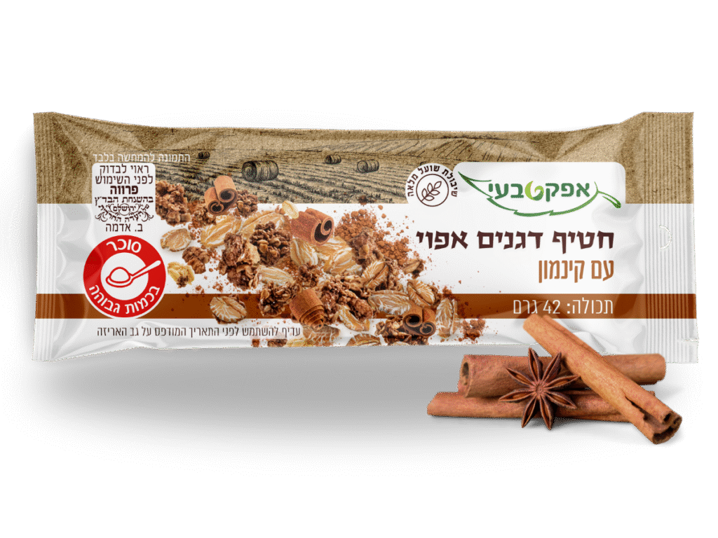 חטיף דגנים אפוי עם קינמון