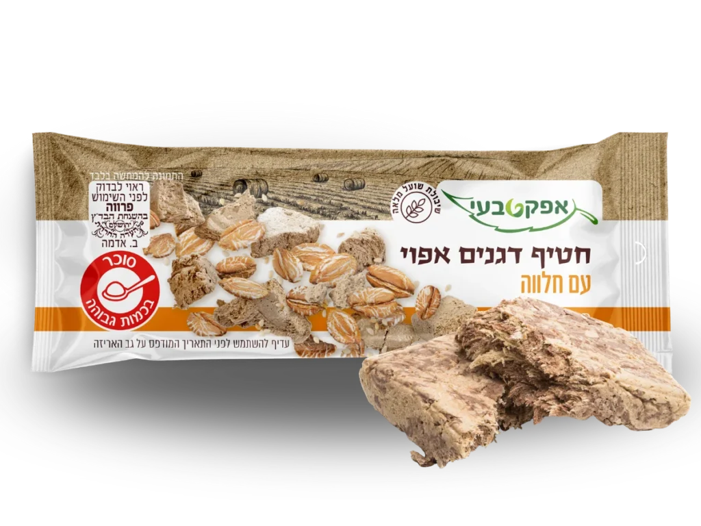 חטיף דגנים עם חלווה